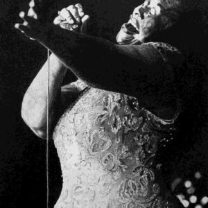 Frank Rosenzweig Jazz Painting Ella Fitzgerald 1989