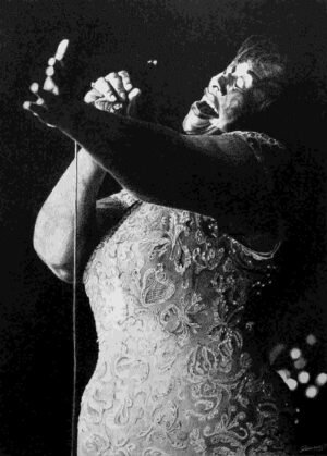 Frank Rosenzweig Jazz Painting Ella Fitzgerald 1989