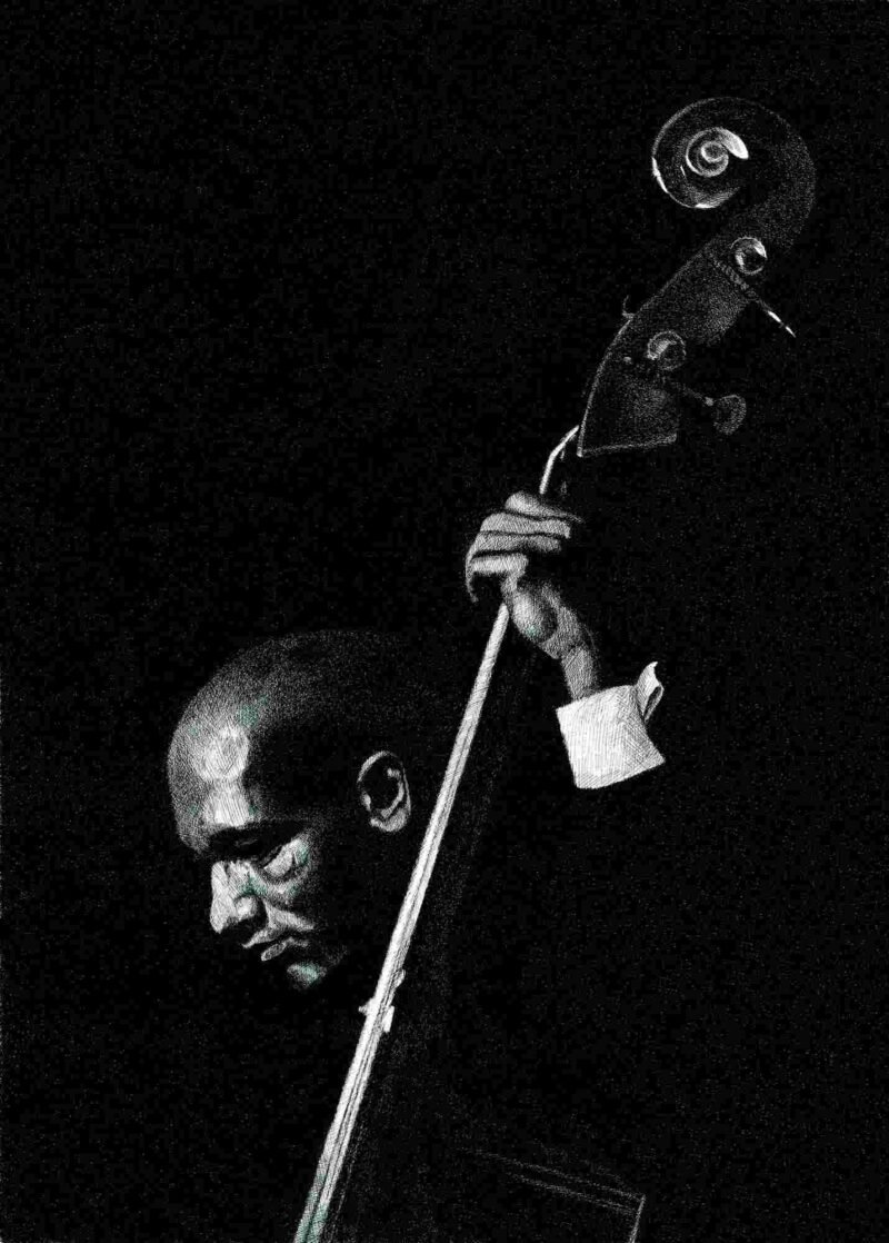 Oscar Pettiford (Siebdruck)