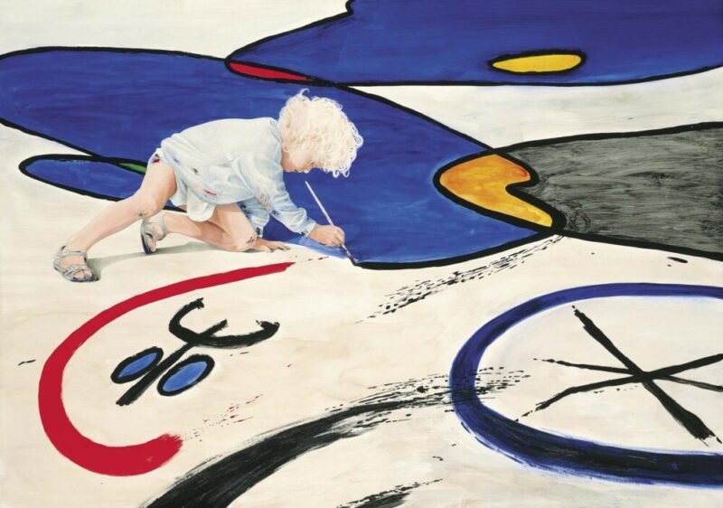 Frank Rosenzweig Marcel malt Miró