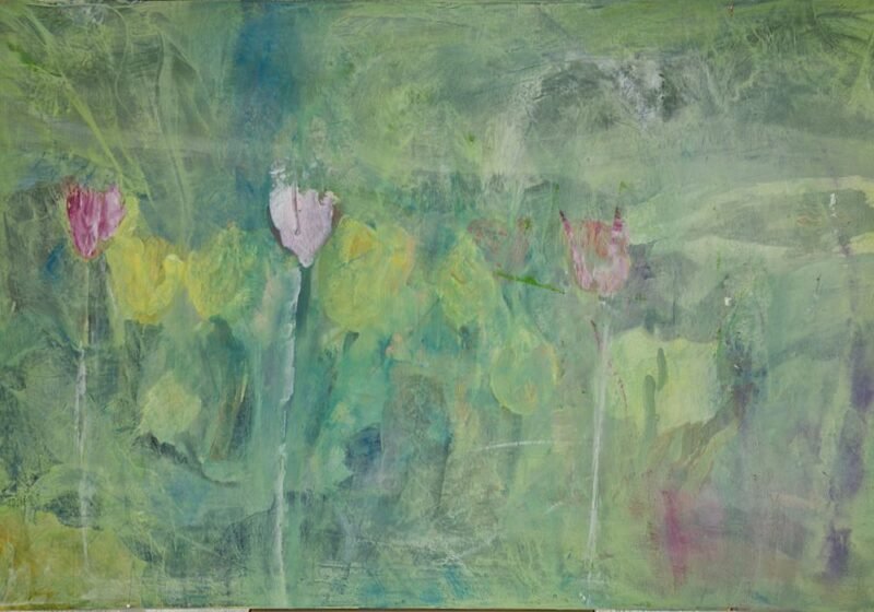 Irene Hintmann Klotz Tulpen im Nebel