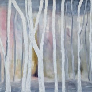 Irene Hintmann Klotz Birken im Nebel
